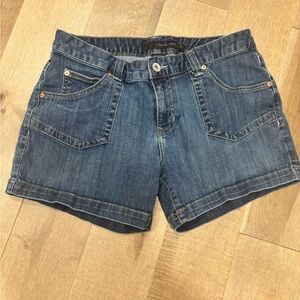 Calvin Klein Blue Jean Shorts for Women